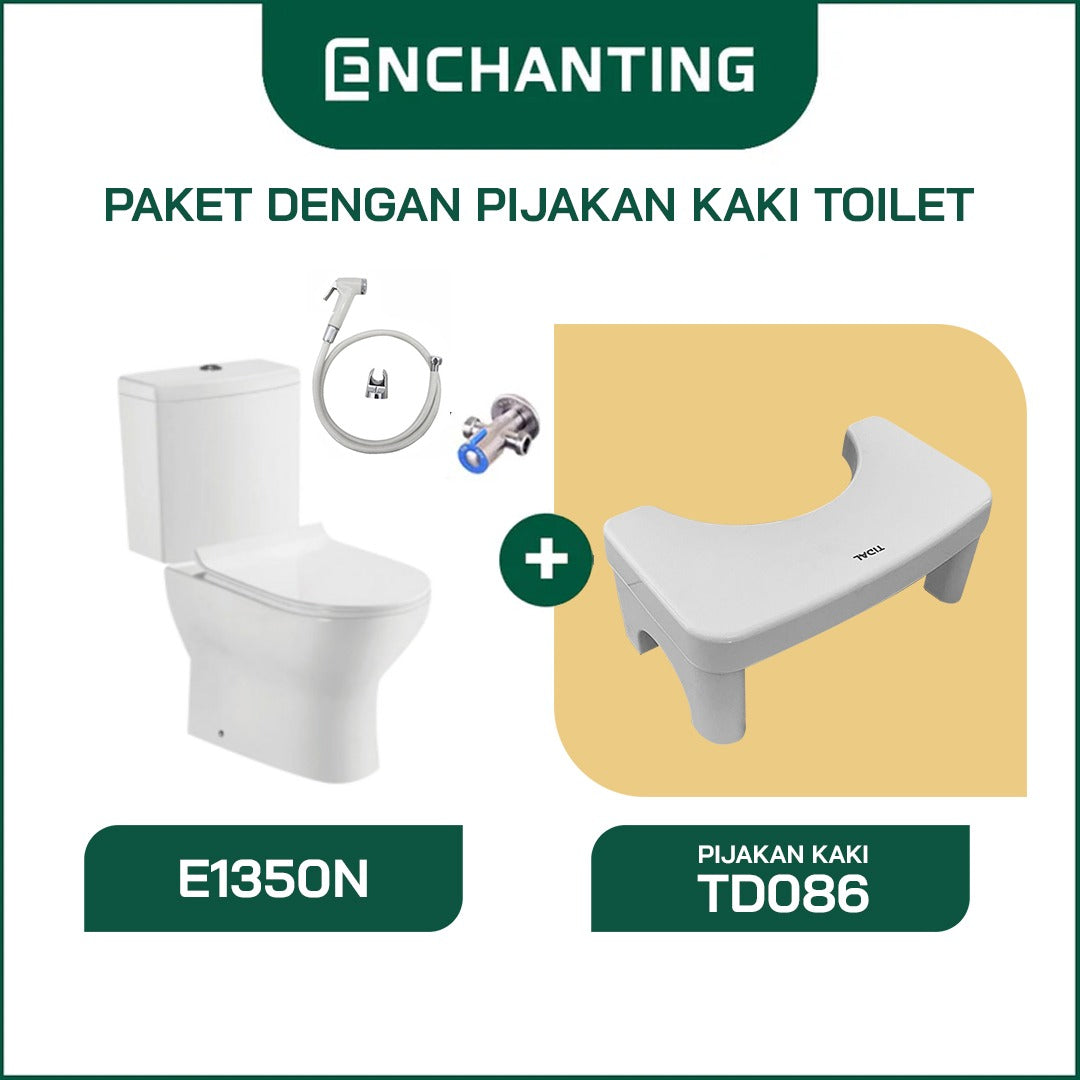 Toilet / Kloset Duduk Europe Enchanting E1350N