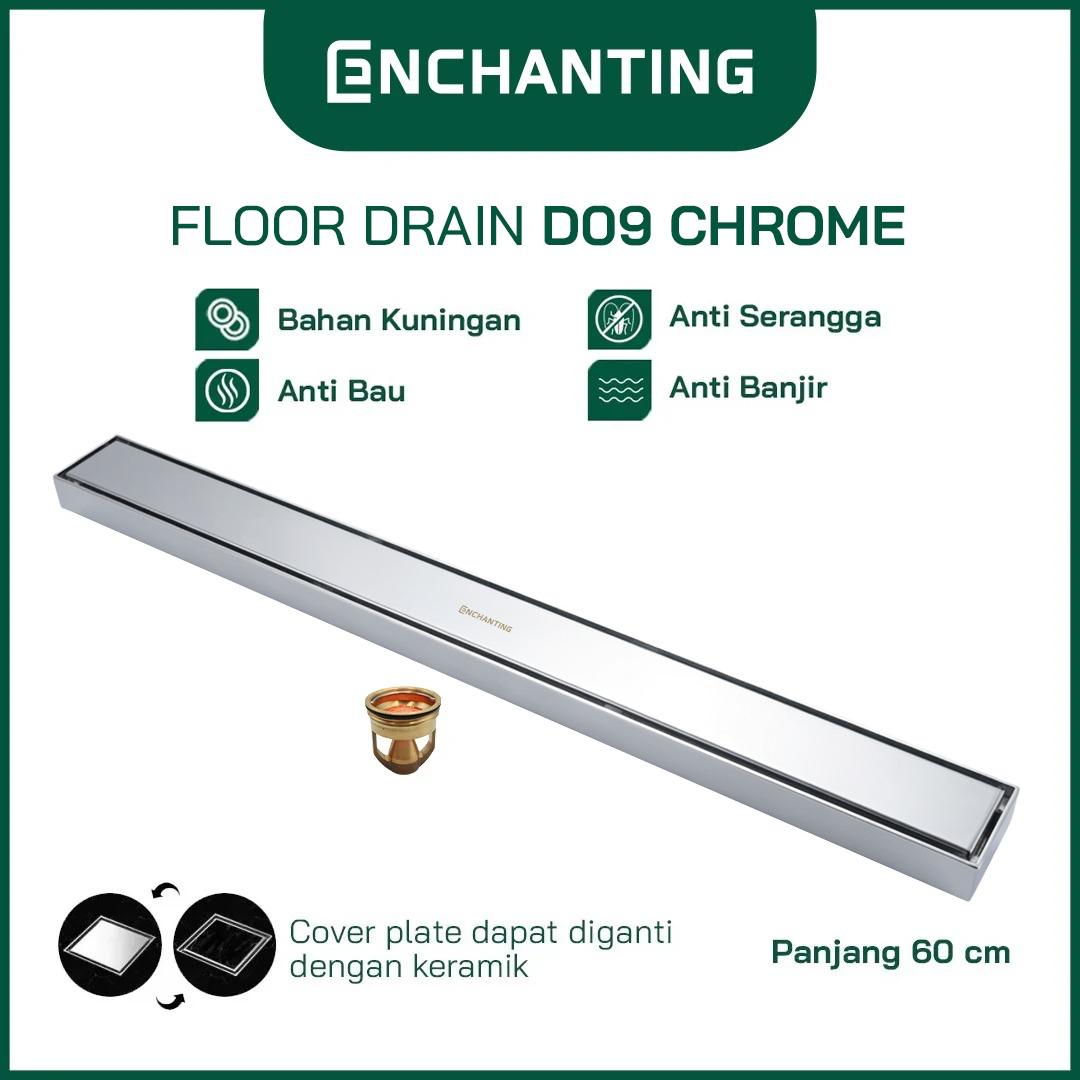 Smart Long Floor Drain Saringan Got Europe Enchanting D09 Panjang 60cm