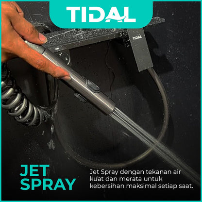 Paket Shower Tiang Set Mandi Lengkap Tidal TD189 Modern Minimalis
