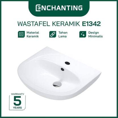 Set Wastafel Keramik Europe Enchanting E1342SET