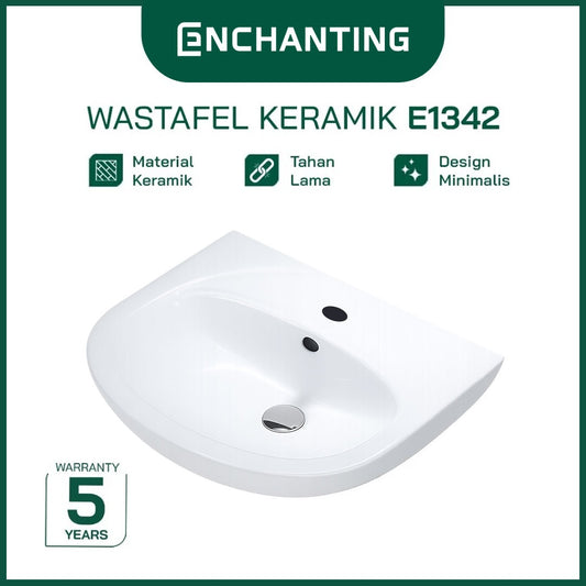 Set Wastafel Keramik Europe Enchanting E1342SET