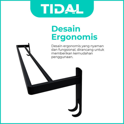 Rak Tempat Handuk Stainless Tidal TD138