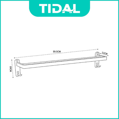 Rak Tempat Handuk Stainless Tidal TD138
