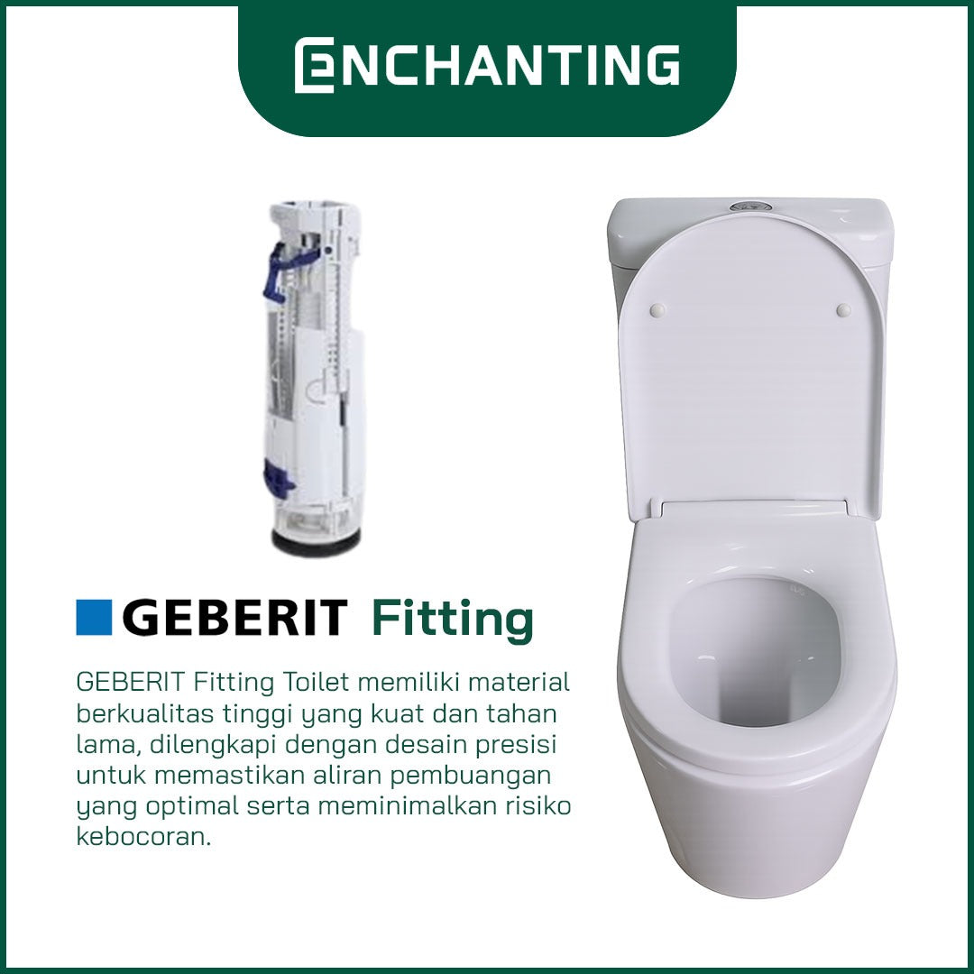Toilet / Kloset Duduk Europe Enchanting E002
