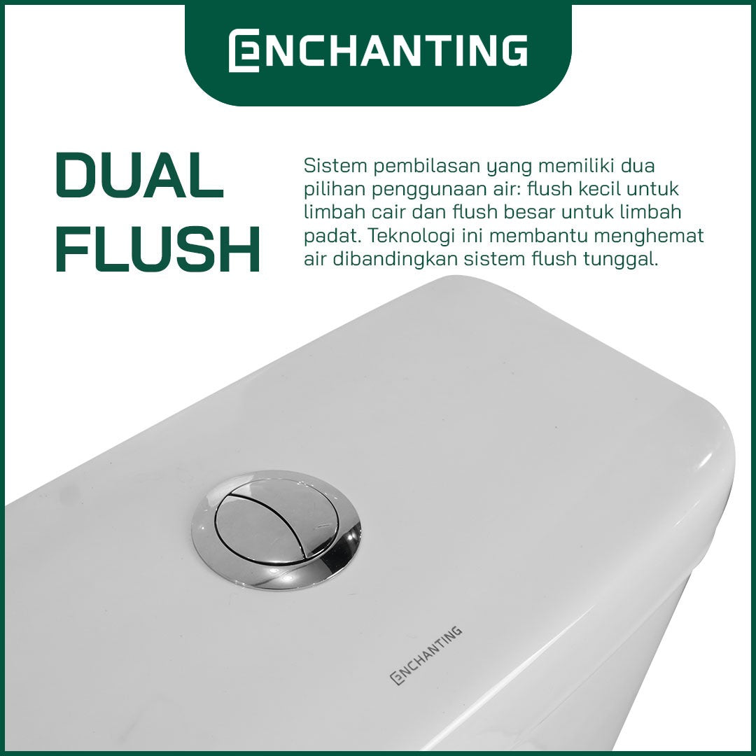 Toilet / Kloset Duduk Europe Enchanting E002