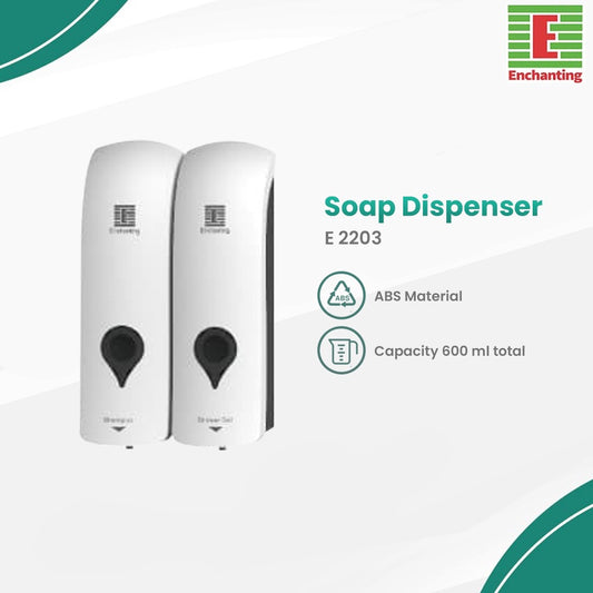 Soap Dispenser / Tempat Sabun  Kamar Mandi Europe Enchanting E2202
