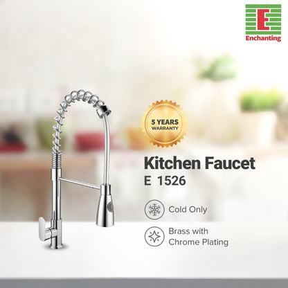 Enchanting Kran Wastafel / Kitchen Chrome Cold - E1526