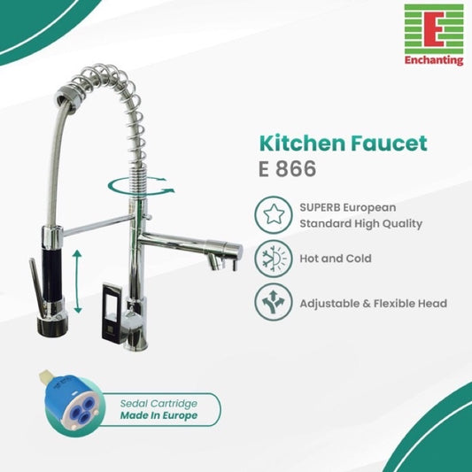 Keran Air Kitchen Faucet Europe Enchanting E866