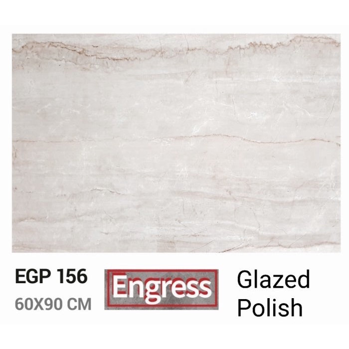 Granite Tile Grey Marble Engress Glazed Polish 60 x 90 Egp156