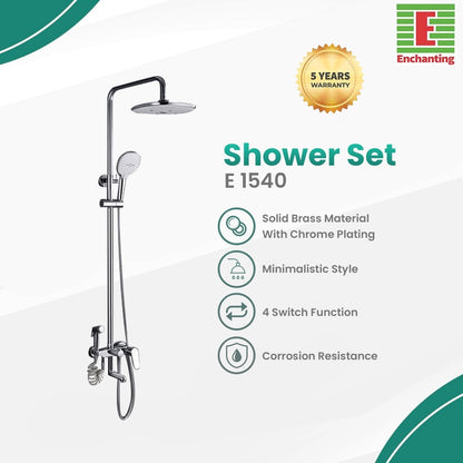 Kran Shower Air Panas Dingin Europe Enchanting E1540 Solid Brass