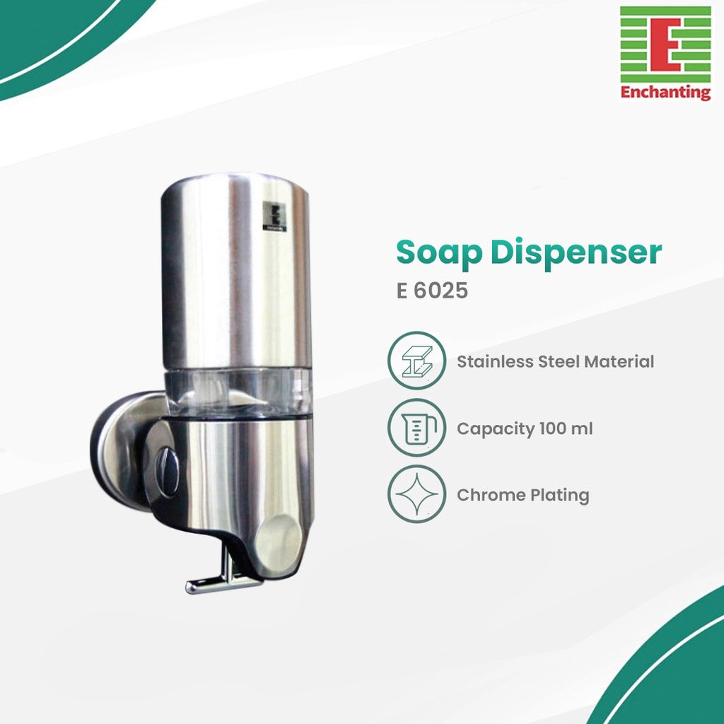Soap Dispenser / Tempat Sabun Kamar Mandi Europe Enchanting E6025