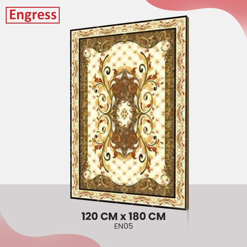 Granite Tile Pola Dekorasi Lantai Engress Ukuran 120x180