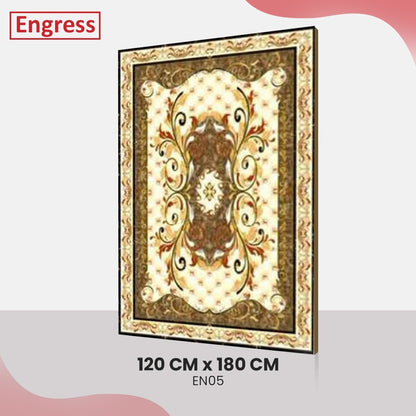 Granite Tile Pola Dekorasi Lantai Engress Ukuran 120x180