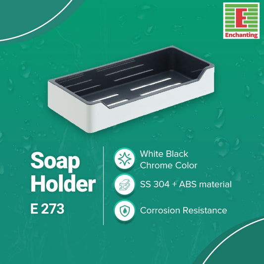 Tempat Sabun Soap Holder Europe Enchanting E273 ABS Stainless Anti Karat