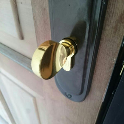 Silinder / Anak / Isi Kunci Pintu Elock Europe Enchanting SNKey60mmGold Model Putar