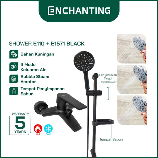 Paket Shower Set Mandi Europe Enchanting E110+E1571