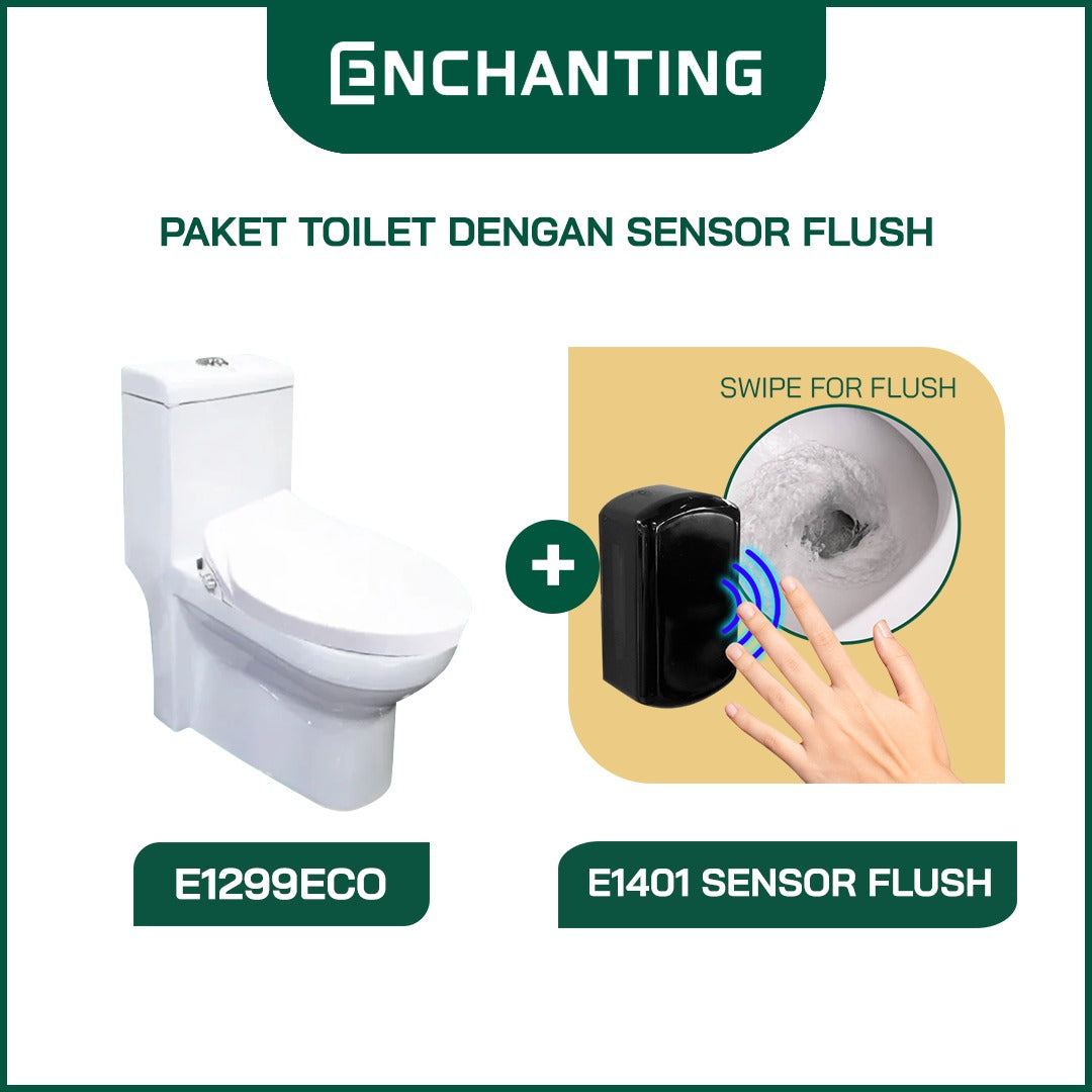 Toilet / Kloset Duduk Europe Enchanting E1299Eco