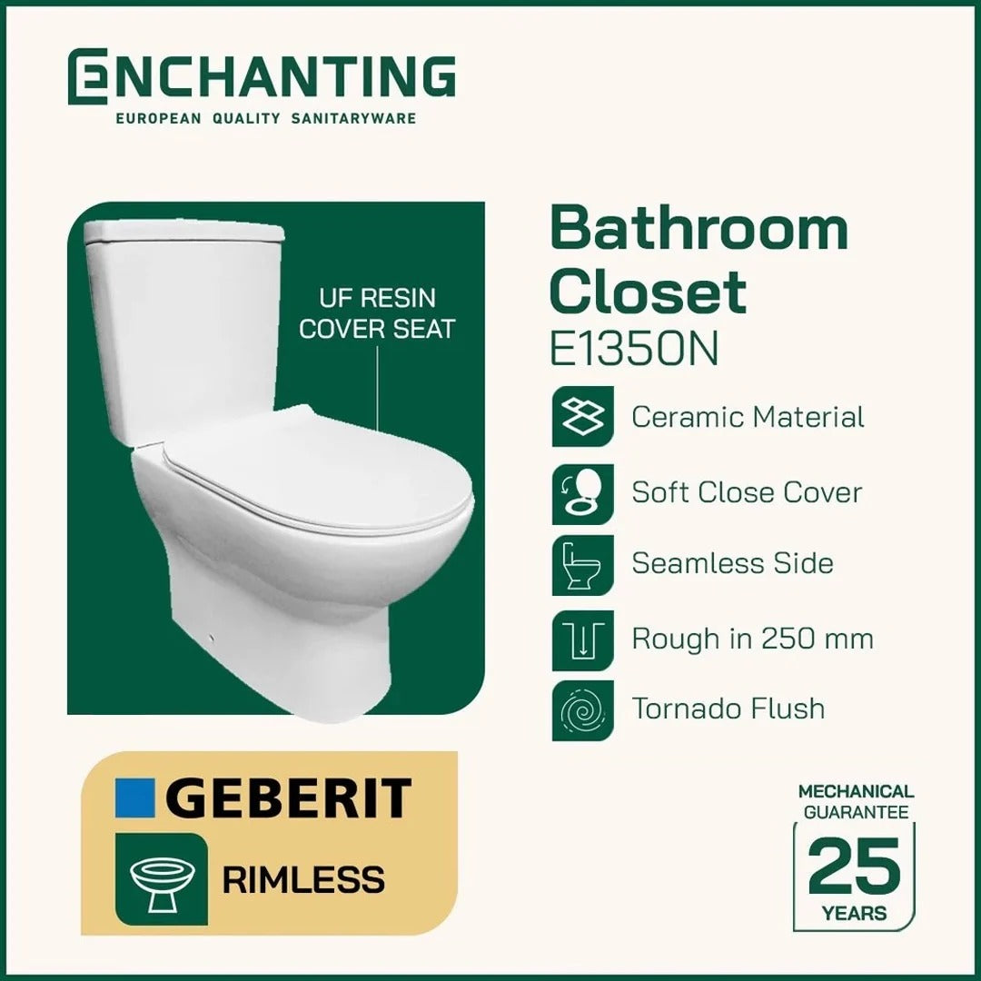 Toilet / Kloset Duduk Europe Enchanting E1350N