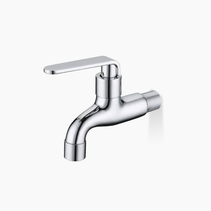 Kran Wastafel / Kran Tembok Chrome Cold Stainless Europe Enchanting E1513N