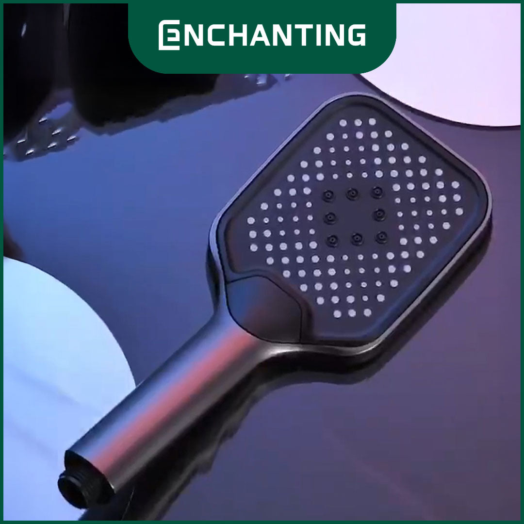 Hand Shower Mandi Hitam Minimalis Europe Enchanting E1588