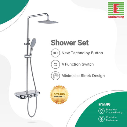 Enchanting Keran Shower Luxury Style E1699
