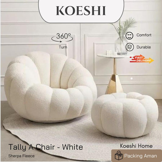 KOESHI Pumpkin Chair Sofa Kursi Nordic Tally A