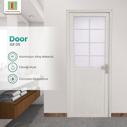 Set Pintu Rumah Aluminium Minimalist Dan Kuat Europe Enchanting GR01
