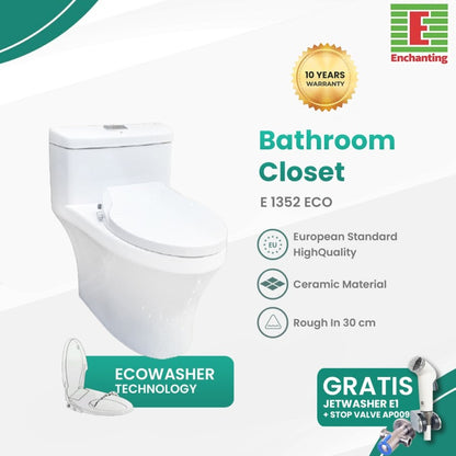 Enchanting Toilet / Kloset Duduk E1352 ECO