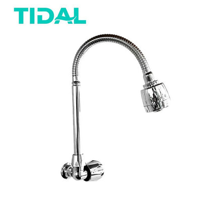 Kran Air Cuci Piring Tembok Dapur Stainless Tidal TD092