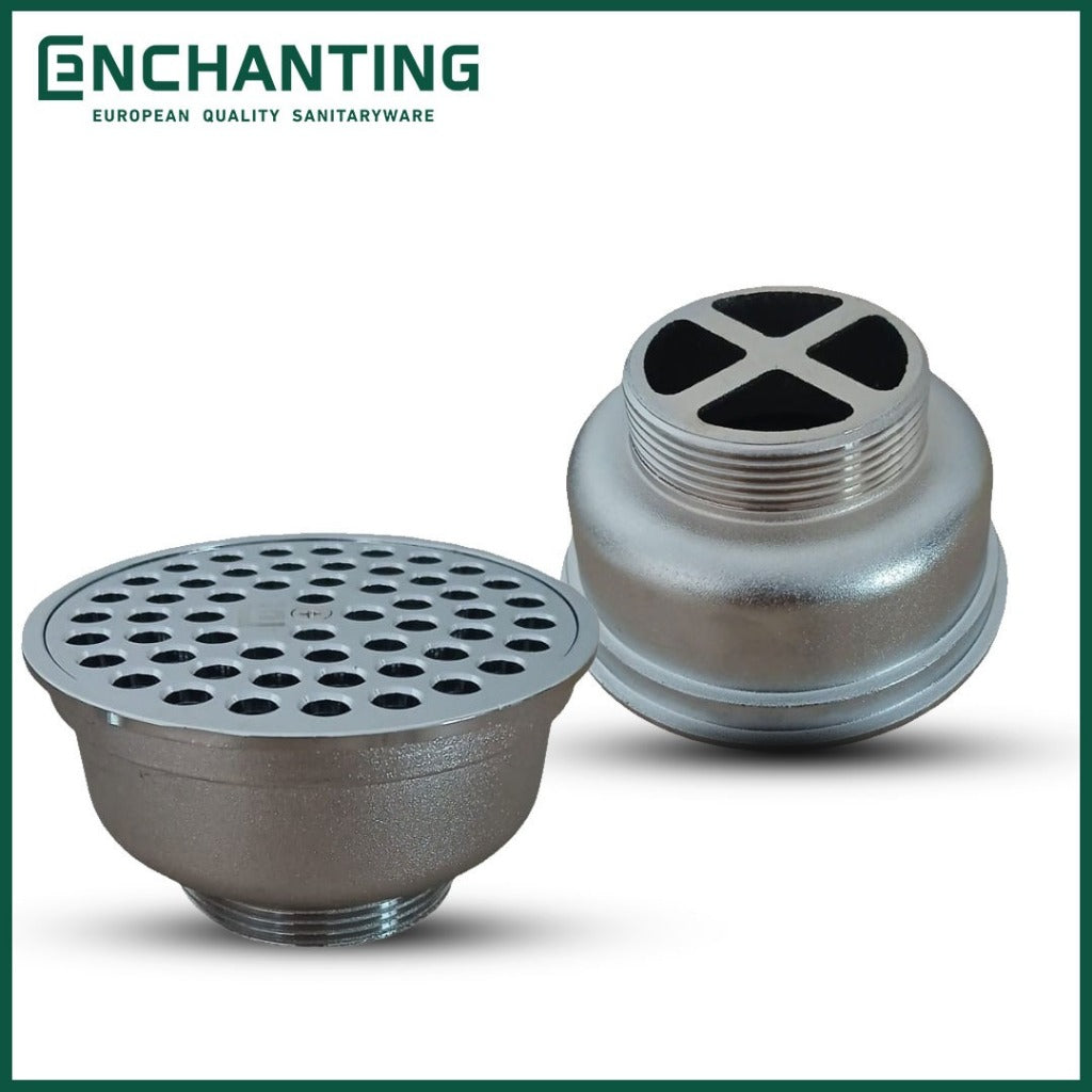 Floor Drain/Saringan Got Kamar Mandi Europe Enchanting D07 Stainless Steel