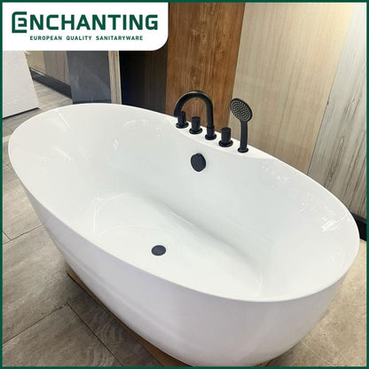ENCHANTING Bathtub Free Standing Kamar Mandi BathTub Acrylic E8620
