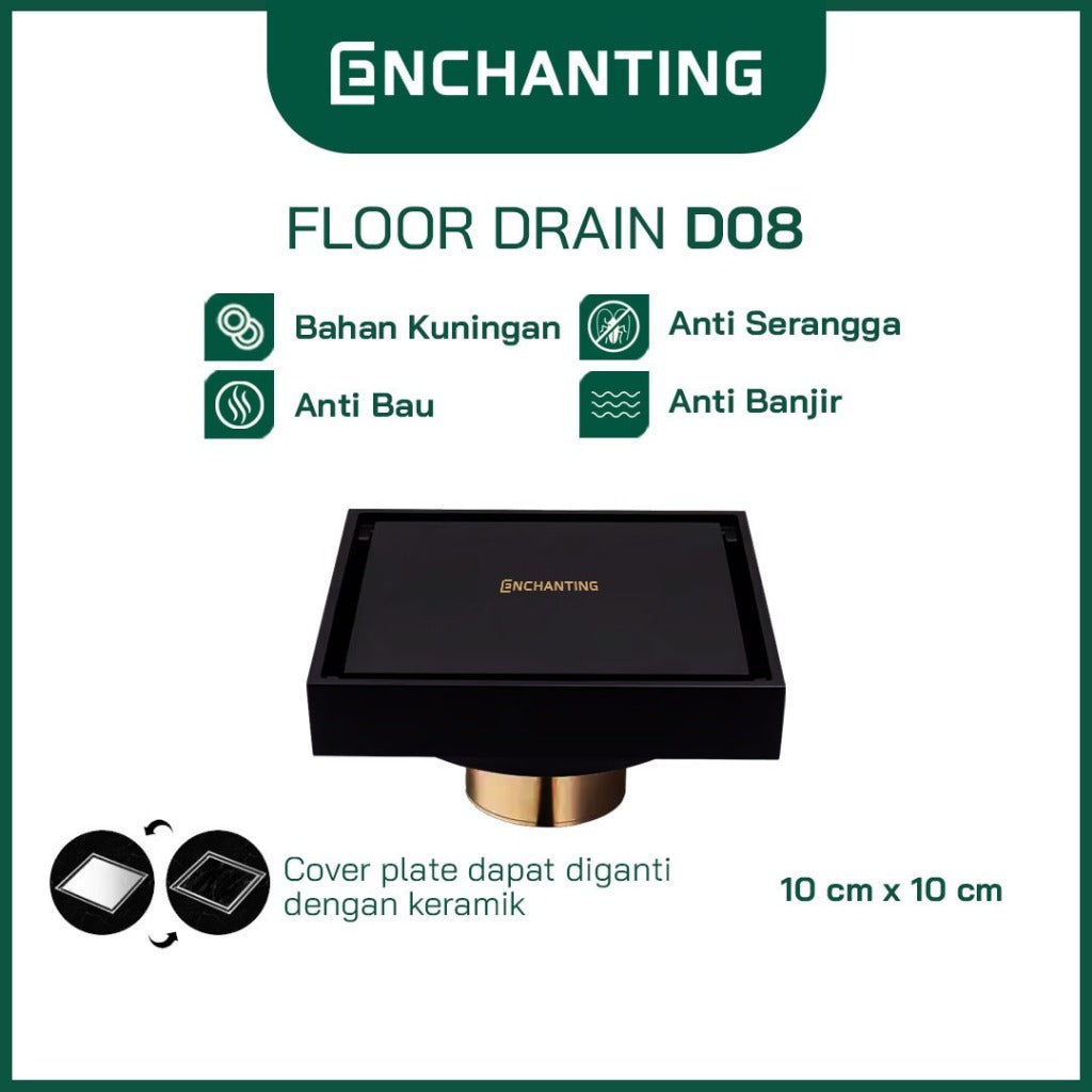 Floor Drain Saringan Got Europe Enchanting D08