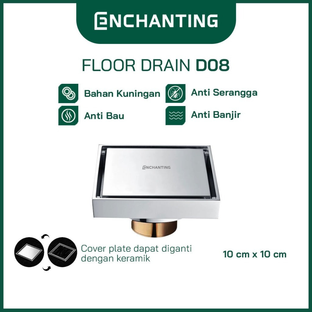 Floor Drain Saringan Got Europe Enchanting D08