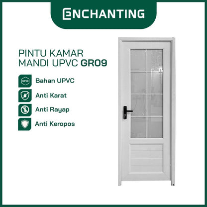 ENCHANTING Set Pintu Rumah UPVC Modern Minimalist Europe Enchanting GR Series