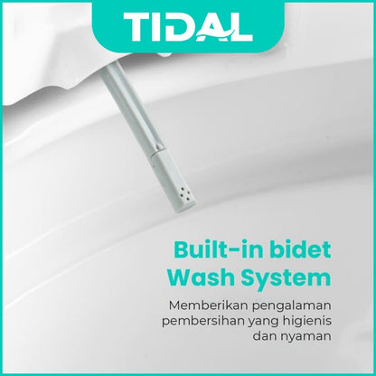 TIDAL Toilet / Kloset Duduk Soft Close Tidal TD152 White