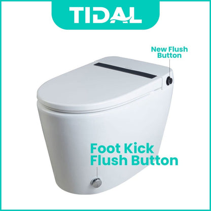 TIDAL Toilet / Kloset Duduk Soft Close Tidal TD152 White