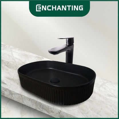 ENCHANTING Wastafel Meja Cuci Tangan Keramik Europe Enchanting E1372