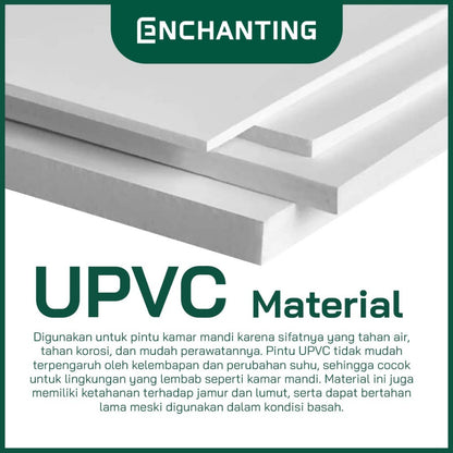 ENCHANTING Set Pintu Rumah UPVC Modern Minimalist Europe Enchanting GR Series