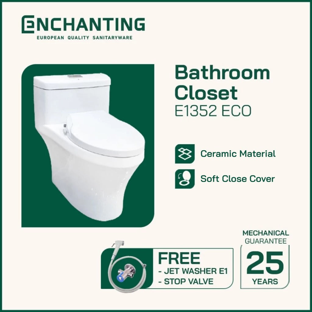 Enchanting Toilet / Kloset Duduk E1352 ECO