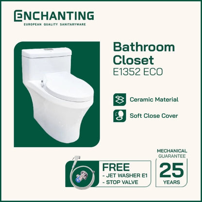 Enchanting Toilet / Kloset Duduk E1352 ECO