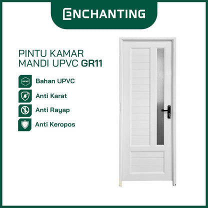 ENCHANTING Set Pintu Rumah UPVC Modern Minimalist Europe Enchanting GR Series