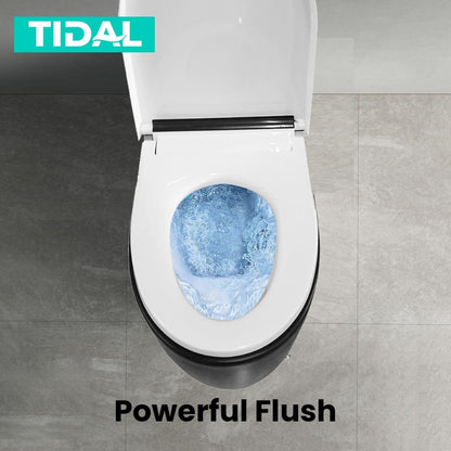 TIDAL Toilet / Kloset Duduk Soft Close Tidal TD152 Black