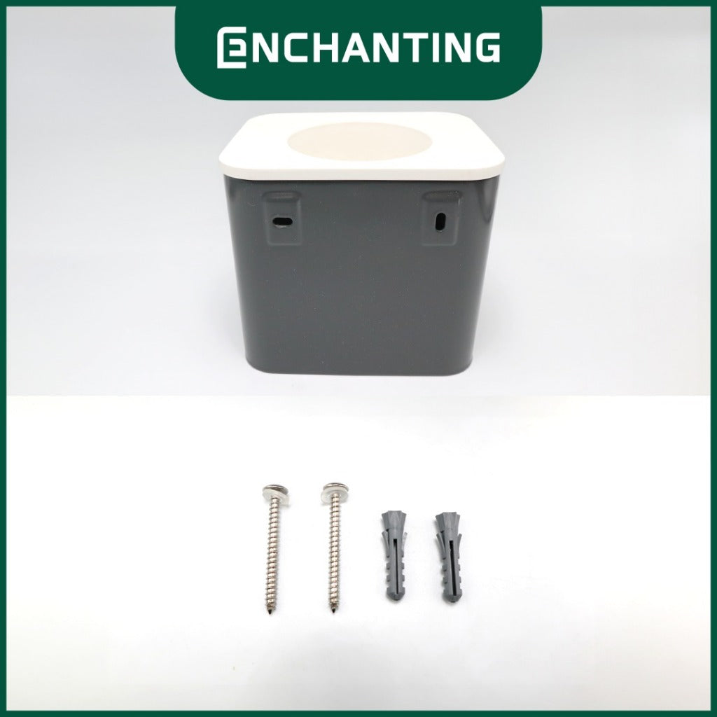 ENCHANTING Toilet Brush Holder Material Holder Stainless Minimalis Tebal Kokoh Europe Enchanting E261