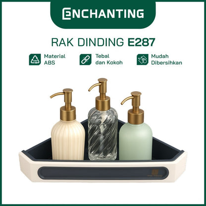 ENCHANTING Rak Dinding Material ABS Minimalis Tebal Kokoh Europe Enchanting E287