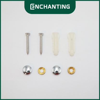 ENCHANTING Gantungan Baju Handuk Kamar Mandi Chrome Robe Hook Stainless Steel 5 Hook Minimalis Tahan Lama Europe Enchanting E162 - 5 Hook