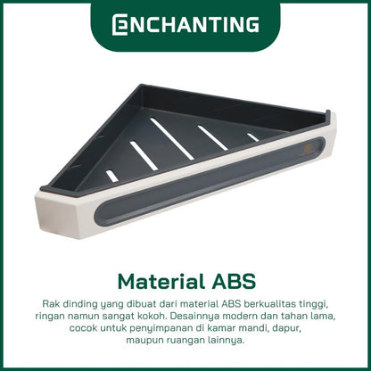 ENCHANTING Rak Dinding Material ABS Minimalis Tebal Kokoh Europe Enchanting E287