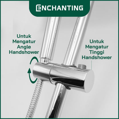 Paket Shower Set Mandi Europe Enchanting E110+E1571