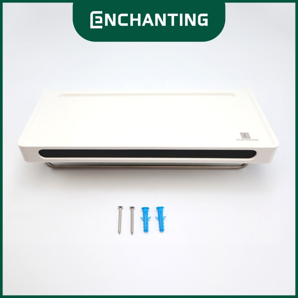 ENCHANTING Rak Dinding Material ABS Minimalis Tebal Kokoh Europe Enchanting E284
