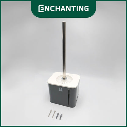 ENCHANTING Toilet Brush Holder Material Holder Stainless Minimalis Tebal Kokoh Europe Enchanting E261