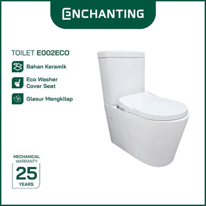 Toilet / Kloset Duduk Keramik Europe Enchanting E002Eco